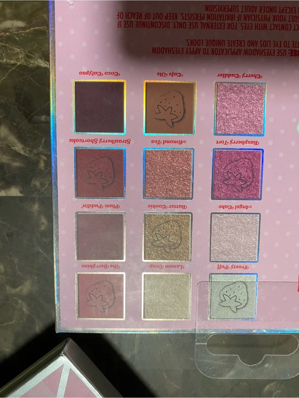 Disney Pink & Gold Parisian Aristocats Eyeshadow Palette